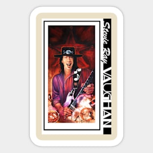 Stevie Ray Vaughan Sticker